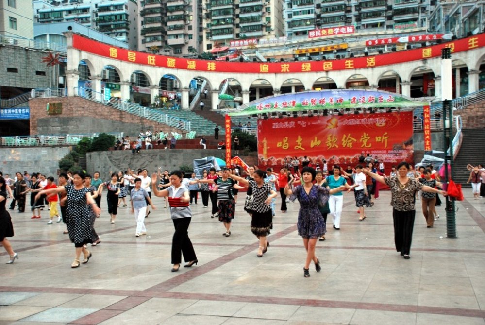 China – Dancing in the main square